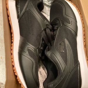 Black casual sneakers